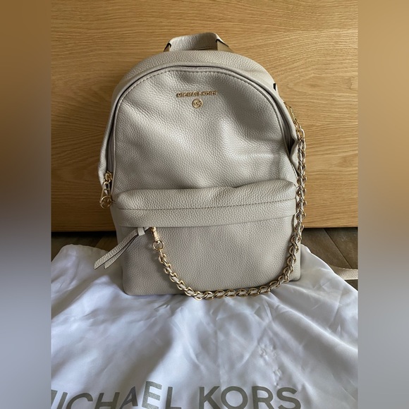 NWT Authentic Michael Kors Slater Leather Backpack - Picture 9 of 13